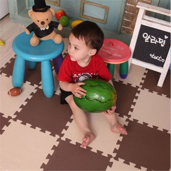 Meitoku  baby EVA Foam Interlocking Exercise Gym Floor play mats rug Protective Tile Flooring carpets 32X32cm 9 or 10pcs/lot,