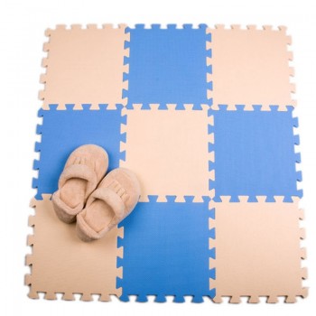 Meitoku  baby EVA Foam Interlocking Exercise Gym Floor play mats rug Protective Tile Flooring carpets 32X32cm 9 or 10pcs/lot,