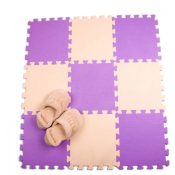 Meitoku  baby EVA Foam Interlocking Exercise Gym Floor play mats rug Protective Tile Flooring carpets 32X32cm 9 or 10pcs/lot,