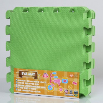 Meitoku  baby EVA Foam Interlocking Exercise Gym Floor play mats rug Protective Tile Flooring carpets 32X32cm 9 or 10pcs/lot,