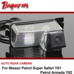 For Nissan Patrol Super Safari Y61 Patrol Armada Y62 Night Vision Rear View Camera Reversing Camera Car Back up Camera HD CCD