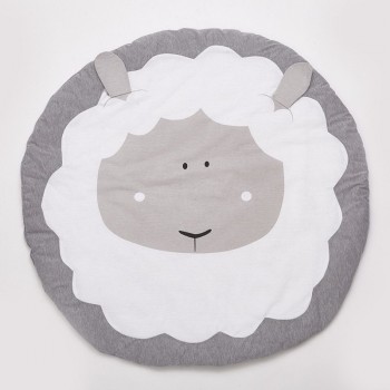 90CM Baby Infant Play Mats Kids Round Crawling Carpet Floor Rug Baby Bedding Blanket Cotton Play Game Pad Children Room Decor