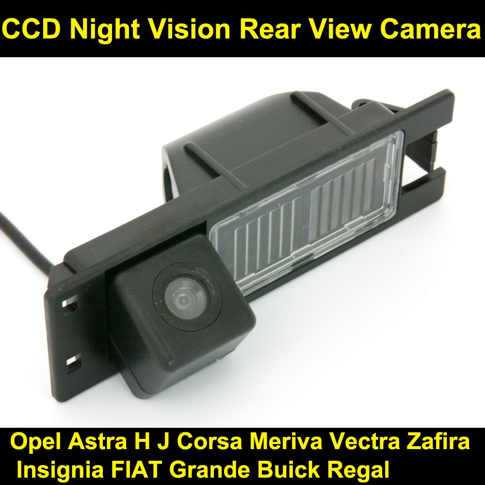 Waterproof CCD Car Rear view Camera For Opel Astra H J Corsa Meriva Vectra Zafira Insignia FIAT Grande Buick Regal Car 8039CCD