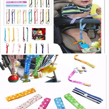 1pcs/3pcs New Baby Safety Seats Baby Rattles Toys Fixed Toys Stroller Toys Pacifier Chain Tether Strap
