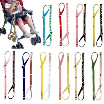 1pcs/3pcs New Baby Safety Seats Baby Rattles Toys Fixed Toys Stroller Toys Pacifier Chain Tether Strap