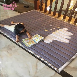 Infant Shining Baby Play Mat Cotton Playmat for Child 2cm Thickness Non-slip Rug 140*200cm Children Game Carpet Machine Washable