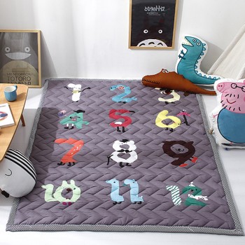 Infant Shining Baby Play Mat Cotton Playmat for Child 2cm Thickness Non-slip Rug 140*200cm Children Game Carpet Machine Washable