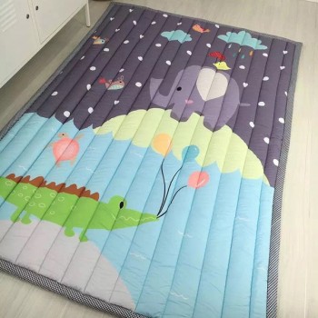 Infant Shining Baby Play Mat Cotton Playmat for Child 2cm Thickness Non-slip Rug 140*200cm Children Game Carpet Machine Washable