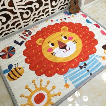 Infant Shining Baby Play Mat Cotton Playmat for Child 2cm Thickness Non-slip Rug 140*200cm Children Game Carpet Machine Washable