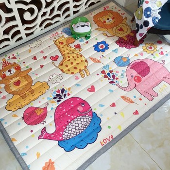 Infant Shining Baby Play Mat Cotton Playmat for Child 2cm Thickness Non-slip Rug 140*200cm Children Game Carpet Machine Washable