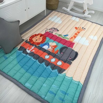 Infant Shining Baby Play Mat Cotton Playmat for Child 2cm Thickness Non-slip Rug 140*200cm Children Game Carpet Machine Washable
