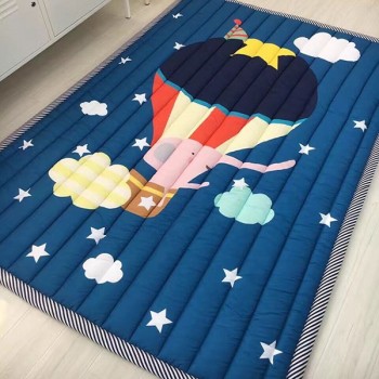 Infant Shining Baby Play Mat Cotton Playmat for Child 2cm Thickness Non-slip Rug 140*200cm Children Game Carpet Machine Washable
