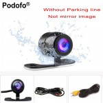 Podofo Auto CCD HD Car Backup Rear View Camera Rear Monitor Parking Assistance Waterproof Camera Reverse Or Front View Camera