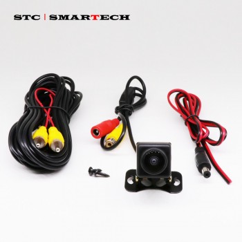 SMARTECH 180 degree Car camera CCD Lens Large wide-angle Front Camera without parking line, Front side camera backup camera