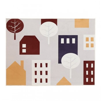 Baby Shining Cartoon Baby Play Mat 0.5CM Thickness Carpet 140X200CM Childrens Room Playmat Short Plush Non-slip Bedroom Mat