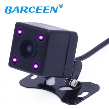 Wide Viewing Angle Waterproof Reversing Rear View Camera 4 IR Night Vision Car Rear View Camera CCD imaging Sensor