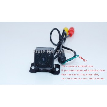 Wide Viewing Angle Waterproof Reversing Rear View Camera 4 IR Night Vision Car Rear View Camera CCD imaging Sensor