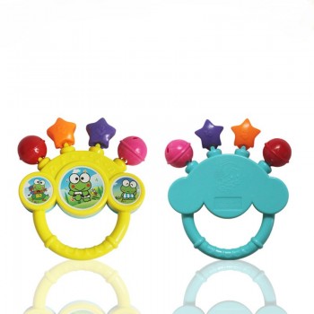 2018 Newest Infant Baby Bell RattleToy Hand On The Toy Baby Birthday Gift Instrumentos Musicais Shaker Rattle Baby Ring Toys