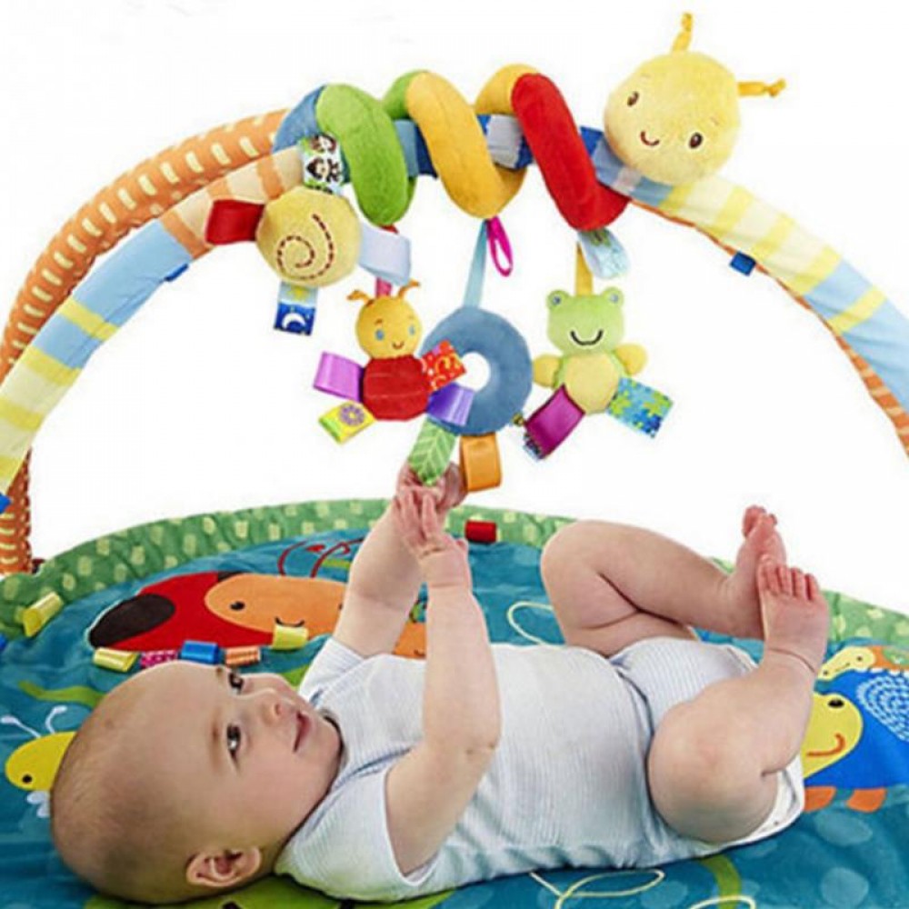 Baby Kids Soothe Emotion Gifts Doll Cute Music bed hanging Toy Mobile Crib Crib Cot Ringing Bed