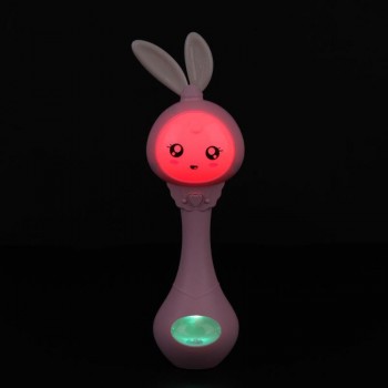Music Sound Light Shaking Toys Baby toys Cute Cartoon Baby Hand Bells Rattles Newborn Infant Early Educational toys for 0-12M
