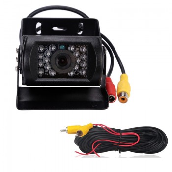 170 Degree IR Nightvision Waterproof Car Rear View Camera For Bus Truck 24V Auto Car Styling Parking Xenon With Parking lines