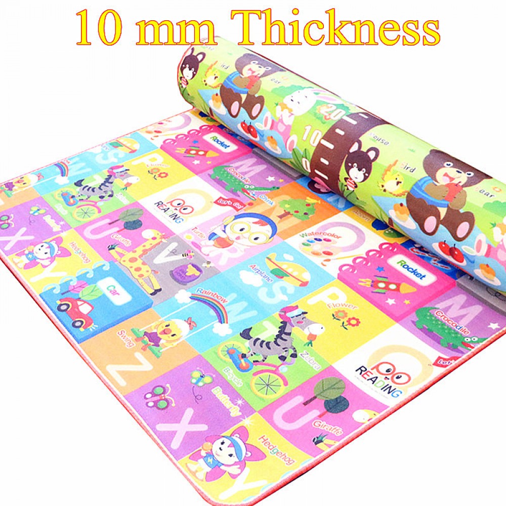10 mm Thick Baby Play Mat Kids Carpet Waterproof Child Picnic Mat Soft Eva Foam Carpet Rug Baby Crawling Mat Baby Gift