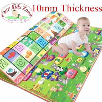 10 mm Thick Baby Play Mat Kids Carpet Waterproof Child Picnic Mat Soft Eva Foam Carpet Rug Baby Crawling Mat Baby Gift