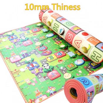 10 mm Thick Baby Play Mat Kids Carpet Waterproof Child Picnic Mat Soft Eva Foam Carpet Rug Baby Crawling Mat Baby Gift