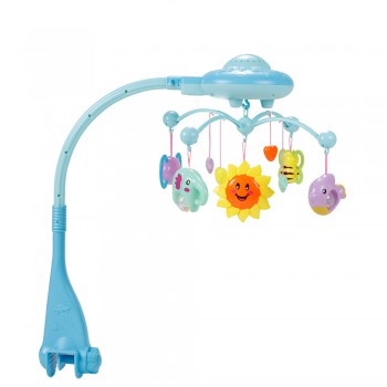 Music Rattles Baby Crib Mobile Toy Holder Rotating Crib Mobility Bed Bell Baby Toys 0-12 Months Newborn Infant Toddler Kids Toys