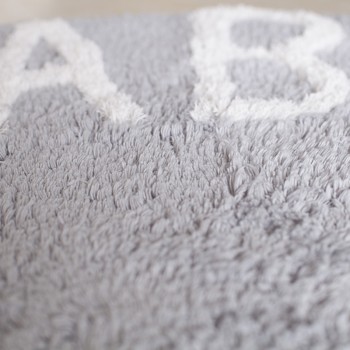 Round Baby Play Mat Tapete Infantil Playmat Kids Carpet Cotton Baby Games Activity Mats Rug with Letters Toys for Children 120cm