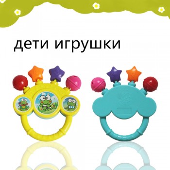 2019 Hot Sale Baby Rattles Baby Bell Toy Hand On The Toy Baby Birthday Gift Dropshipping and Free Shipping YE12.5