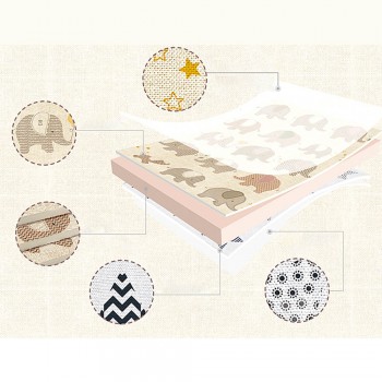 New 200*178cm Waterproof Thickness Two Sides Soft Kids Cute Play Mat Child Thick Picnic Carpet Rug Baby Crawling Mat