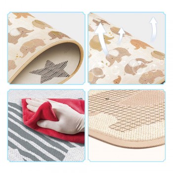 New 200*178cm Waterproof Thickness Two Sides Soft Kids Cute Play Mat Child Thick Picnic Carpet Rug Baby Crawling Mat