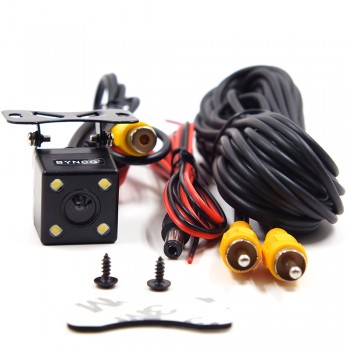CCD Car Auto Back Up Reverse Backup 4 LED Night Vision Rear View Camera Waterproof HD 170 Degree Parking Assistance