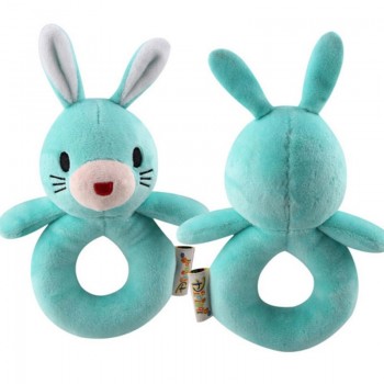 2018 Cute Baby Rattle Ring Bell Toy Plush Animal Hand Bells Baby Toys Toddlers Infant Early Educational Doll Gifts for Newborns