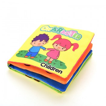 Cloth Baby Book Intelligence Development Educational Toy Soft Cloth Learning Cognize Books For 0-12 Months Kids Quiet Book