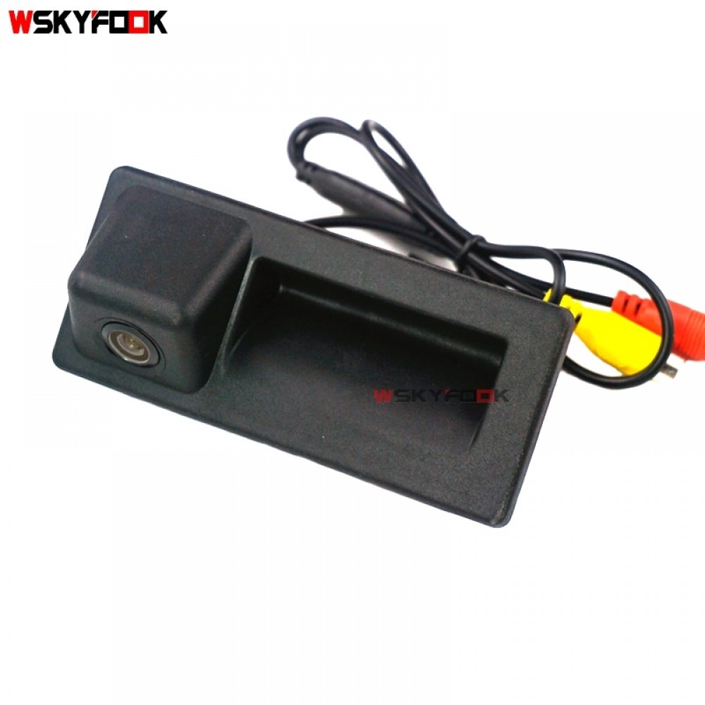 CCD HD car rear reverse camera for VW Teramont  C-TREK Touran L  Tiguan L  Superb new Octavia Audi A4L 2018 trunk handle  camera