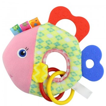 Newborn Baby Infant Animal Soft Rattles Teether Hanging Bell Plush Bebe Toys