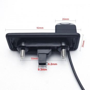 Auto Trunk Handle Car Rear View Reverse Backup Parking Camera 170 Degree Night Vision For Skoda Octavia 2010 2011 2012 2013 2014