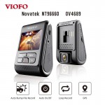 VIOFO Original Upgrated A119 V2 2.0 LCD Capacitor Novatek 96660 HD 2K 1440P Car Dash video recorder DVR Optional GPS CPL Filter
