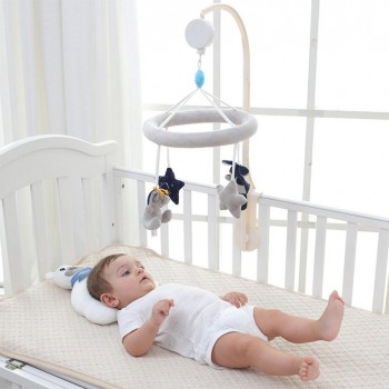 Baby Elephant Bunny Star Five-pointed Star Bed Bell Baby Music Car Hanging Music Box Turn Music Toy