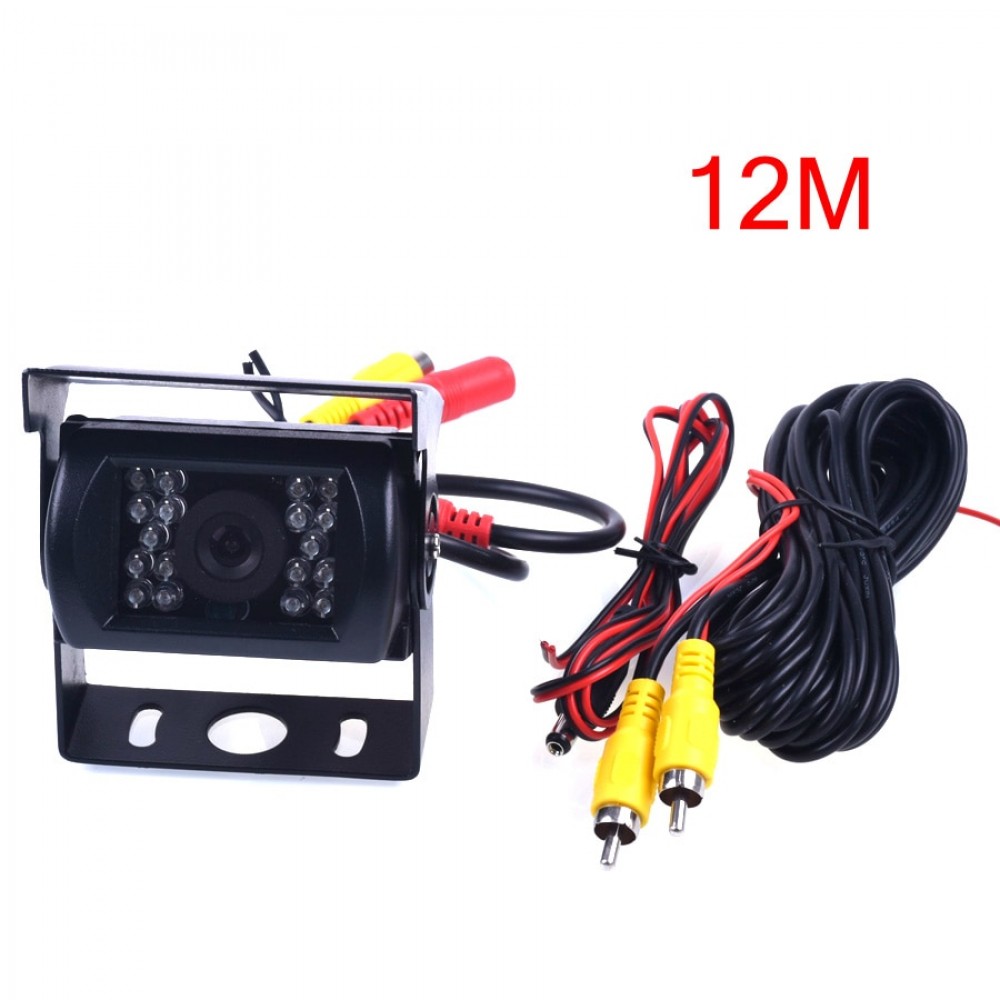Bus HD CCD Car Rear View Camera Reverse backup Camera rearview parking 120 Degree 18 IR Nightvision Waterproof Bus Truck Camera