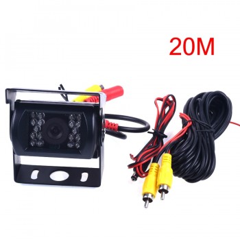 Bus HD CCD Car Rear View Camera Reverse backup Camera rearview parking 120 Degree 18 IR Nightvision Waterproof Bus Truck Camera
