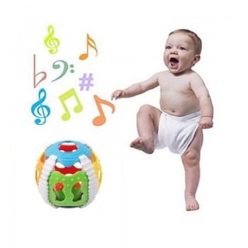 Baby Toy Fun Little Loud Bell Ball Baby Ball Toy Rattles Develop Baby Intelligence Baby Activity Grasping Toy Hand Bell Rattle