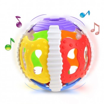 Baby Toy Fun Little Loud Bell Ball Baby Ball Toy Rattles Develop Baby Intelligence Baby Activity Grasping Toy Hand Bell Rattle