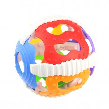 Baby Toy Fun Little Loud Bell Ball Baby Ball Toy Rattles Develop Baby Intelligence Baby Activity Grasping Toy Hand Bell Rattle