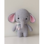 crochet toys  amigurumi  lovely elephant