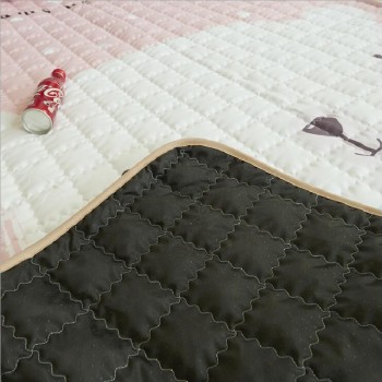 Cute Cartoon Pattern Water-proof Baby Play Mats Multi-function Blanket Nordic Style Kids Room Home Decor Photo Props Picnic Mat