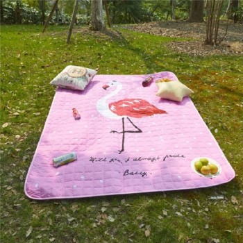 Cute Cartoon Pattern Water-proof Baby Play Mats Multi-function Blanket Nordic Style Kids Room Home Decor Photo Props Picnic Mat