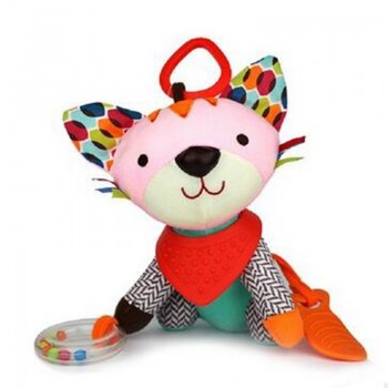 New Animal Style Baby Rattles Mobile Bed Molar Tooth Sticks Hanging Wind Chimes Ringing Hand Bell Baby Toys Rattle Toys